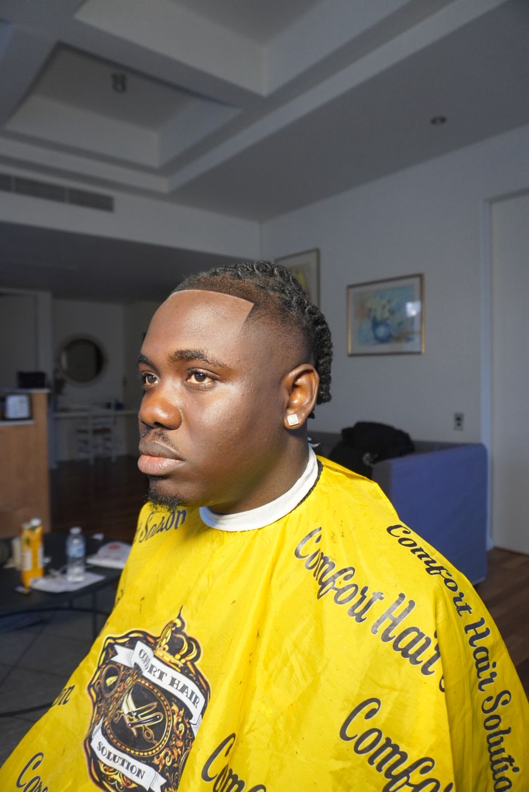 Fresh clean fade haircut